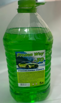 Незамерзающая Жидкость Для Стеклоомывателя "Gleid"/Frozen Way -30°C, 5 литров